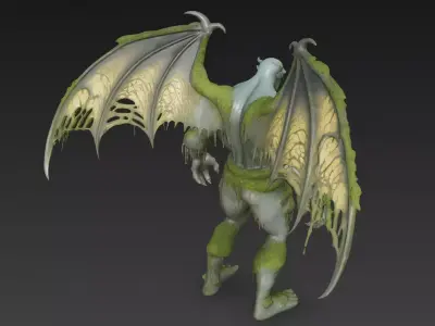 Swamp Corrupted Beast 3D model
