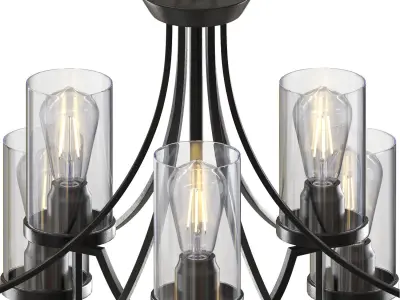 Rumaysa 9 Chandelier 3D model