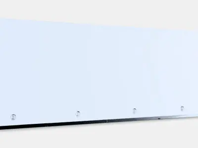 GALANT Storage combination w sliding doors 2 Low-poly 3D model