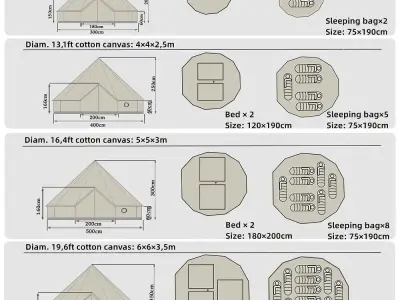 tent 004 3D model