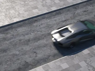 Large area seamless damaged road texture Texture