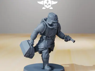 GrimGuard Supporters 3D print model