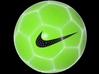Nike ball Green 3D model