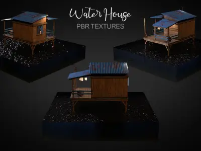 Water House - 3D Model 3D model