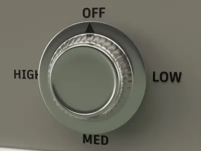 Classic toaster Free 3D model