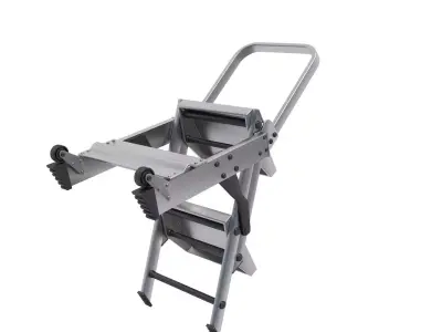  Aluminium Ladder 3D model