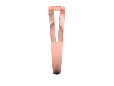 Solitaire Wedding Engagement Women Rings Love Band 3D print model