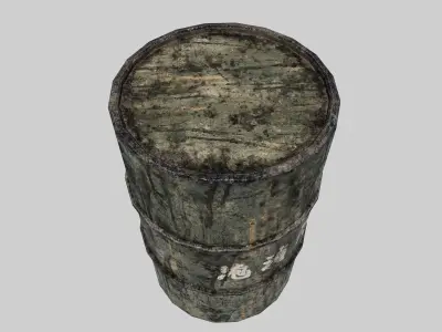 Japanese Fire Foam 3D model