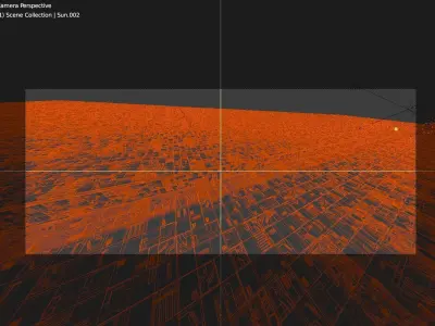 Star Wars Trench Run made in Blender 3D model