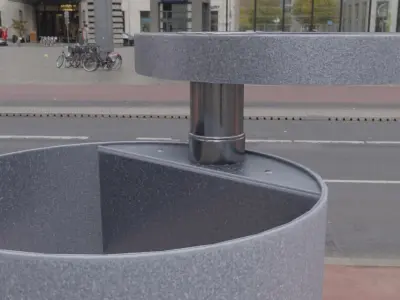 Animated Trash Can Low-Poly Version-1   Low-poly 3D model