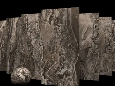 Marble Set Museum Orobico Light 80x160 Texture