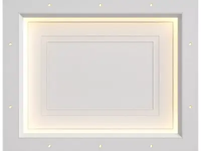 Classic ceiling RJ Easy Design 06 3D model