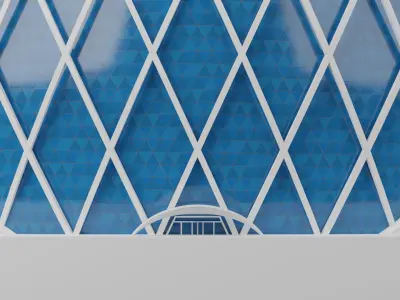 Al Dar Headquarters Abu Dhabi 3D 3D model