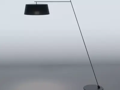 Floor lamp 3D model 18