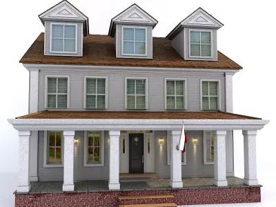 exterior classic 3D model