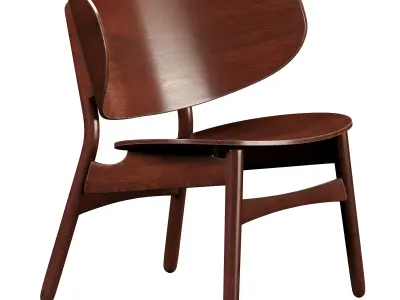 Hans Wegner FH 1936 Vintage Easy Chair 3D model