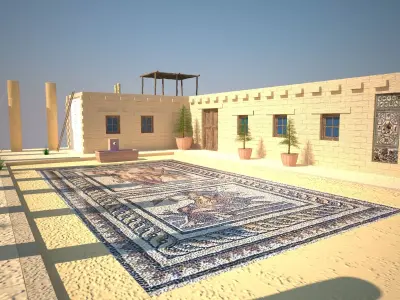 Antique House 3D model