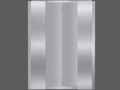 3D Elevator Low Poly Model elevator Low-poly 3D model
