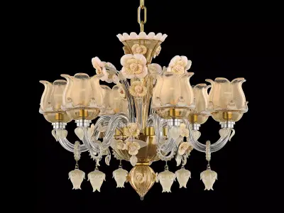 MD 89268-6 Osgona Chandelier 3D model