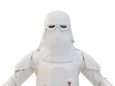 Snowtrooper - Star Wars Low-poly 3D model