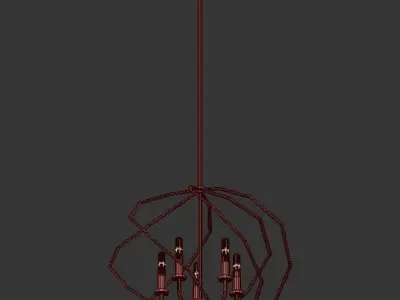 Iredell 5 Light 17 3D model