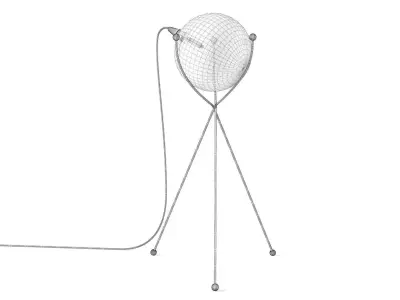 Lab Table Lamp TL1 3D model