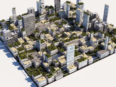 Future City A 6 3D model