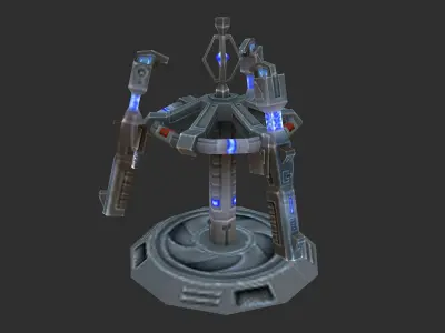 Machinery - Turret 05 3D model