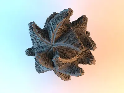 Sci Fi Shapes The Cataclysm 3D model