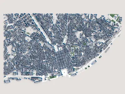 Lisbon City Portugal 3D model