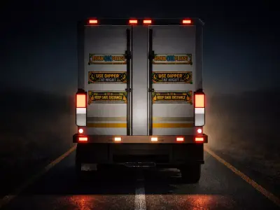 Indian Cargo Truck 3D model