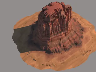 Arizona Mountain 2 3D model