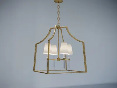 union lighting pendant latern 3D model