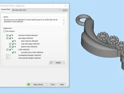 Half set 0057 3D print model