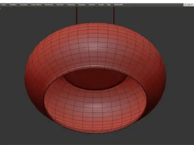 Johan Pendant Lamp Low-poly 3D model
