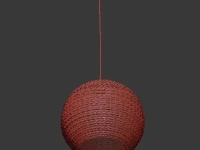 Basket Pendant lamp 3D model