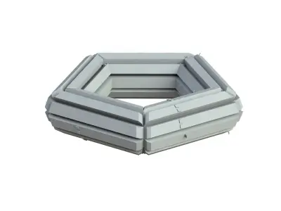 Sci Fi Object No 4363 Low Poly Low-poly 3D model
