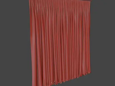 Curtain 3D model