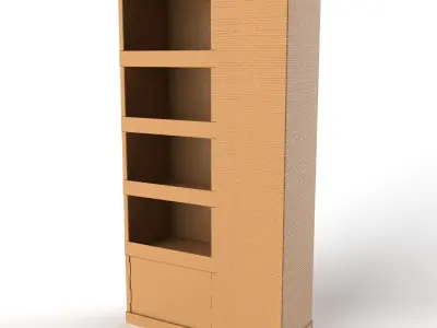 Point of Sale Cardboard Display Stand Texture