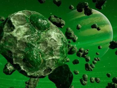 Asteroid Mega Pack - UE4 FBX Low-poly 3D model