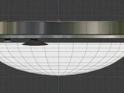 Ceiling light C268 3D model