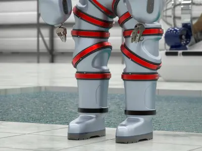  Nuytco Submersible Exosuit ADS Rigged 