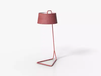 Sextans Floor Lamp Low-poly 3D model