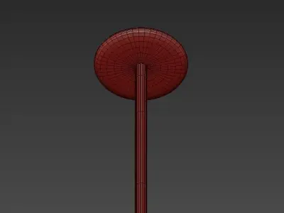 Cork Semisphere 3D model