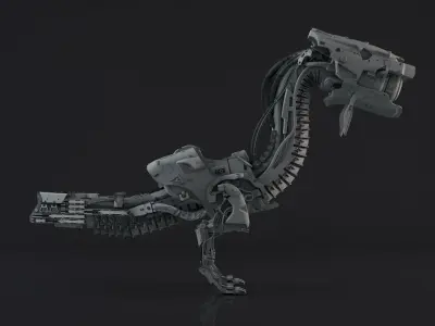 Watcher Machine 3D print model