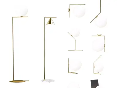 Michael Anastassiades - Lamp collection  3D model