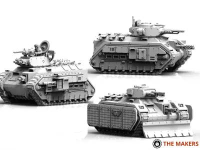 Universal Guard - Transport Tank 3D print model
