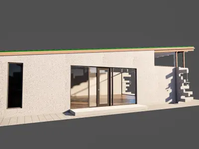 small cabin  3D model