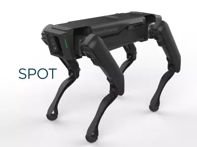 Boston Dynamics Spot Black 3D model