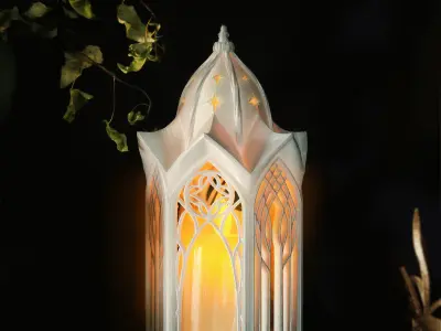 Elvish Lantern 3D print model